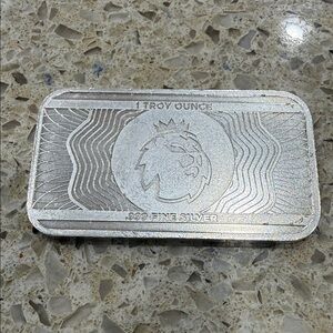1 Troy Ounce .999 Fine Silver Bullion Bar - Silver